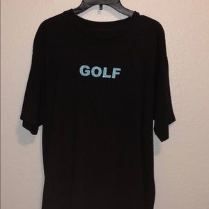 GOLF black sparkle t shirt